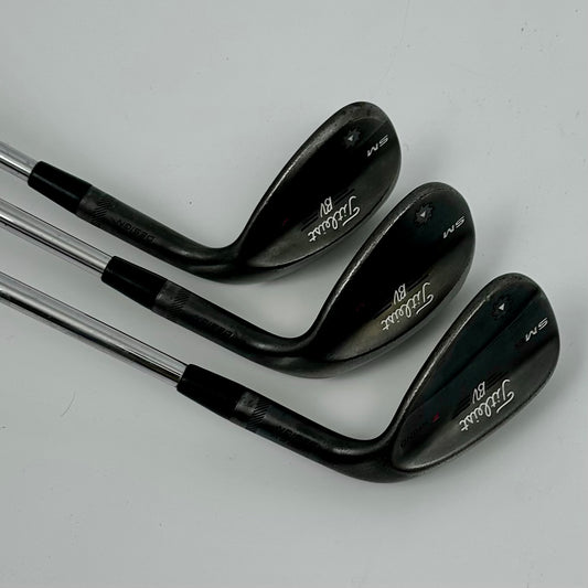 Titleist Vokey SM6 Jet Black 52-56-60 / Wedge-flex