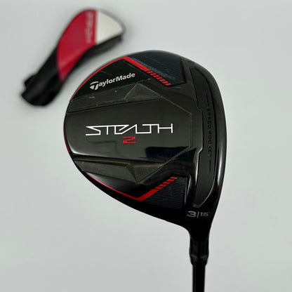 TaylorMade Stealth 2 FW3 15° / Stiff / Fujikura Ventus TR Red FW 6-S