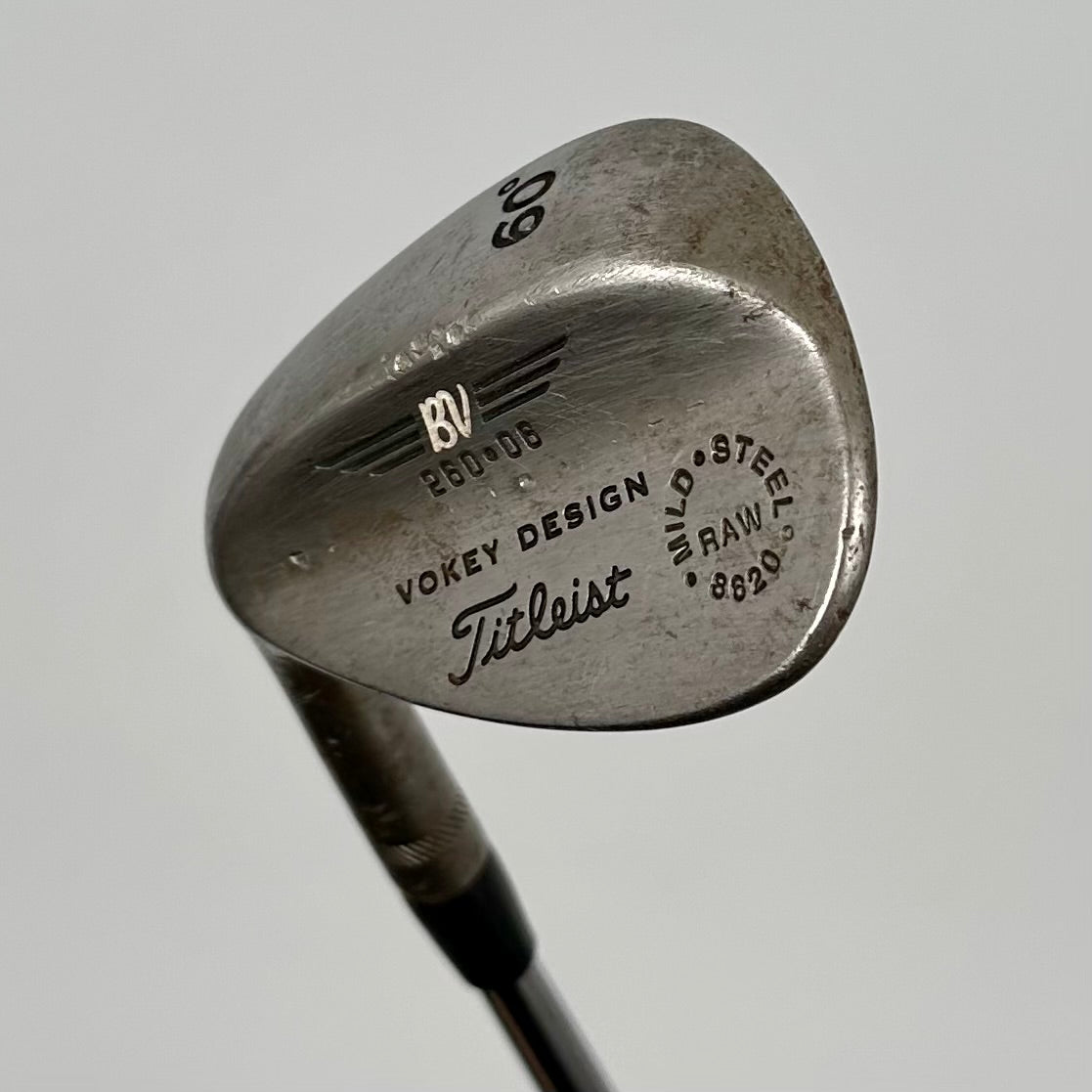 Titleist Vokey Design Steel Raw 60° / Wedge-flex / TT Dynamic Gold Wedge