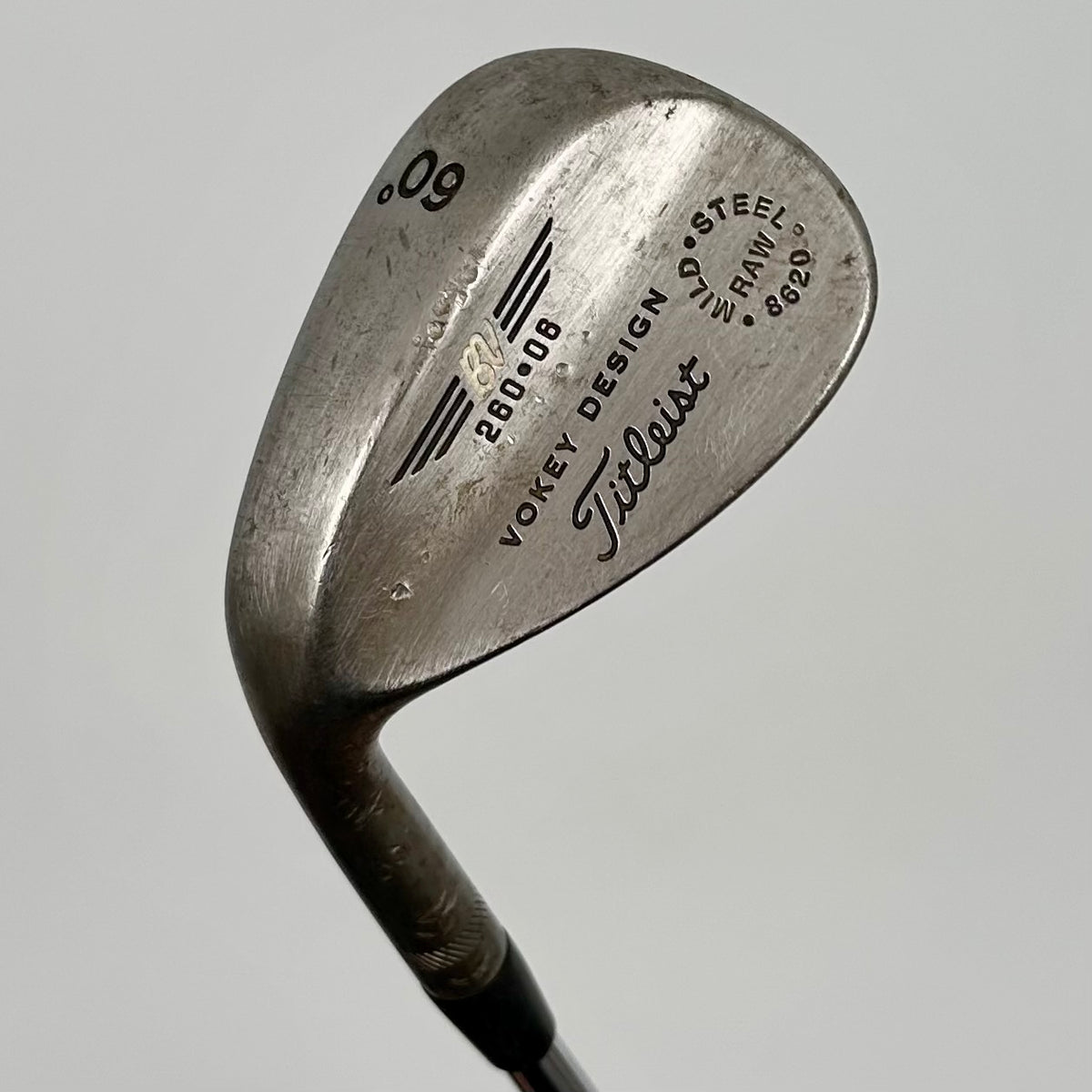 Titleist Vokey Design Steel Raw 60° / Wedge-flex / TT Dynamic Gold Wedge