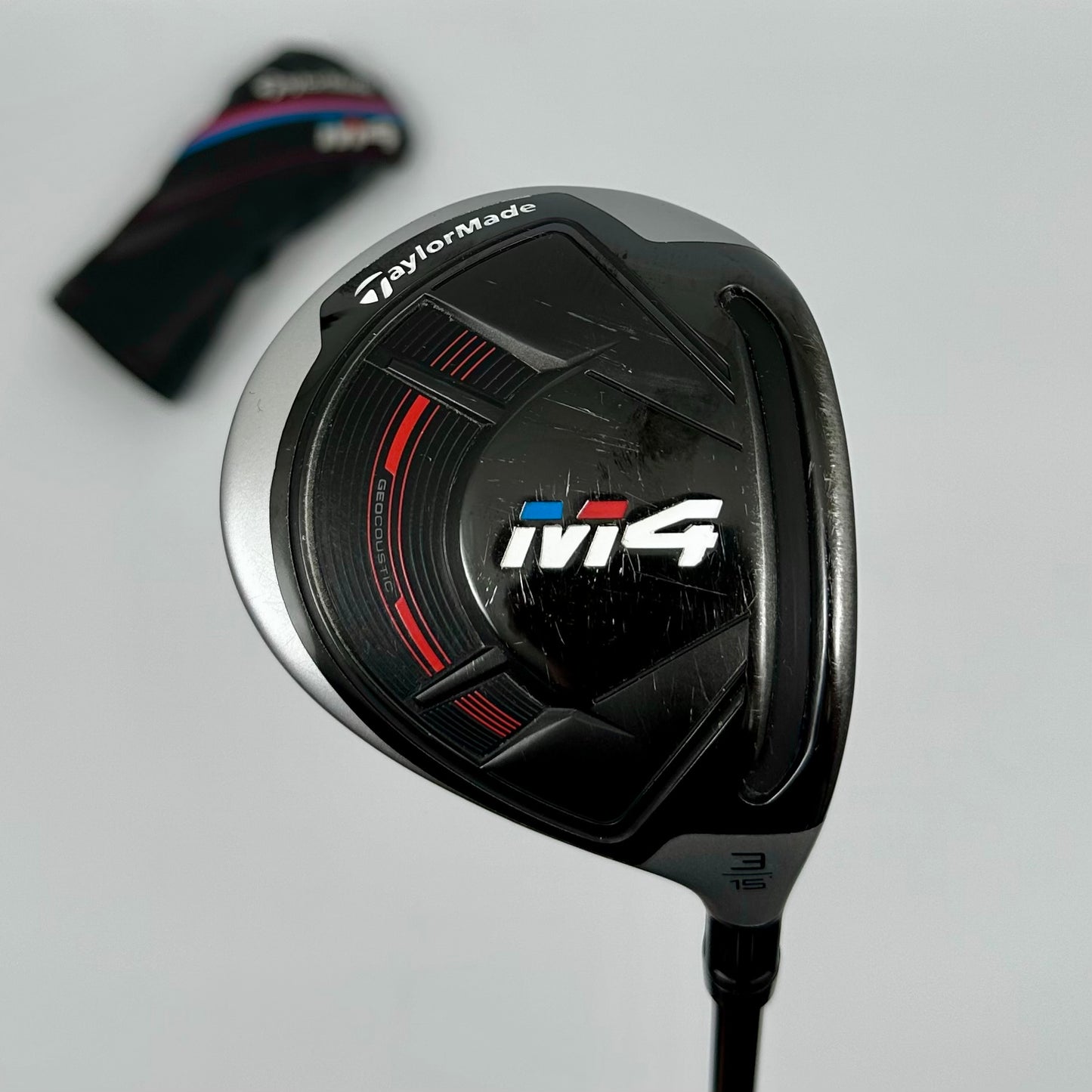 TaylorMade M4 FW3 15° / Stiff / Fujikura Atmos FW 6S