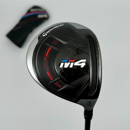 TaylorMade M4 FW3 15° / Stiff / Fujikura Atmos FW 6S