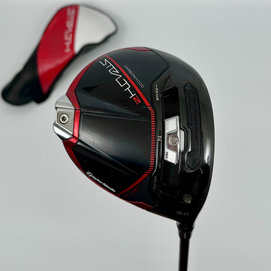 TaylorMade Stealth 2 Plus+ Driver 9° / Stiff / Hzrdus Black 6.0 60g