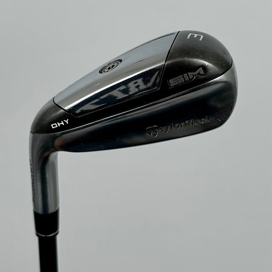 TaylorMade Sim DHY Utility 3 19° / Stiff / Mitsubishi Diamana HY75 Limited S