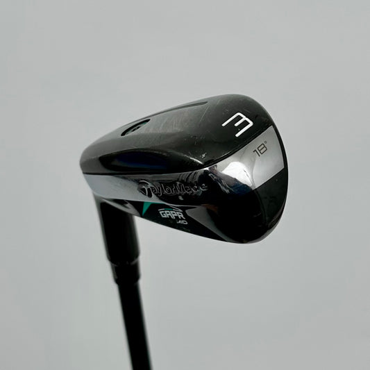 TaylorMade GAPR Mid Utility 3 18° / Stiff / KBS Hybrid 80 S