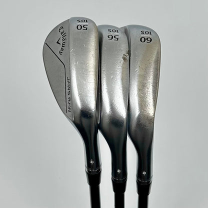 Callaway Jaws Raw 50-56-60 / X-Stiff / TT Dynamic Gold Tour Issue X100