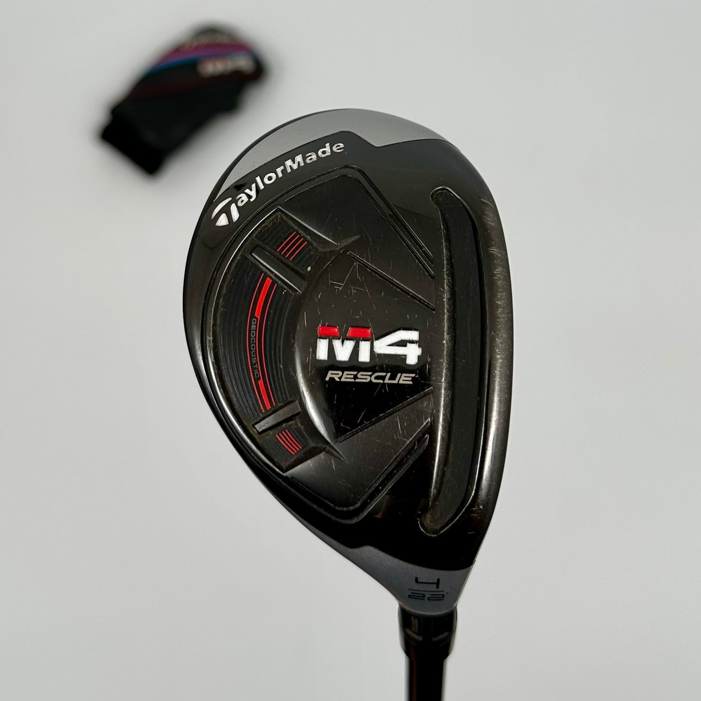 TaylorMade M4 21 Hybrid 4 22° / Stiff / Fujikura Atmos 7S