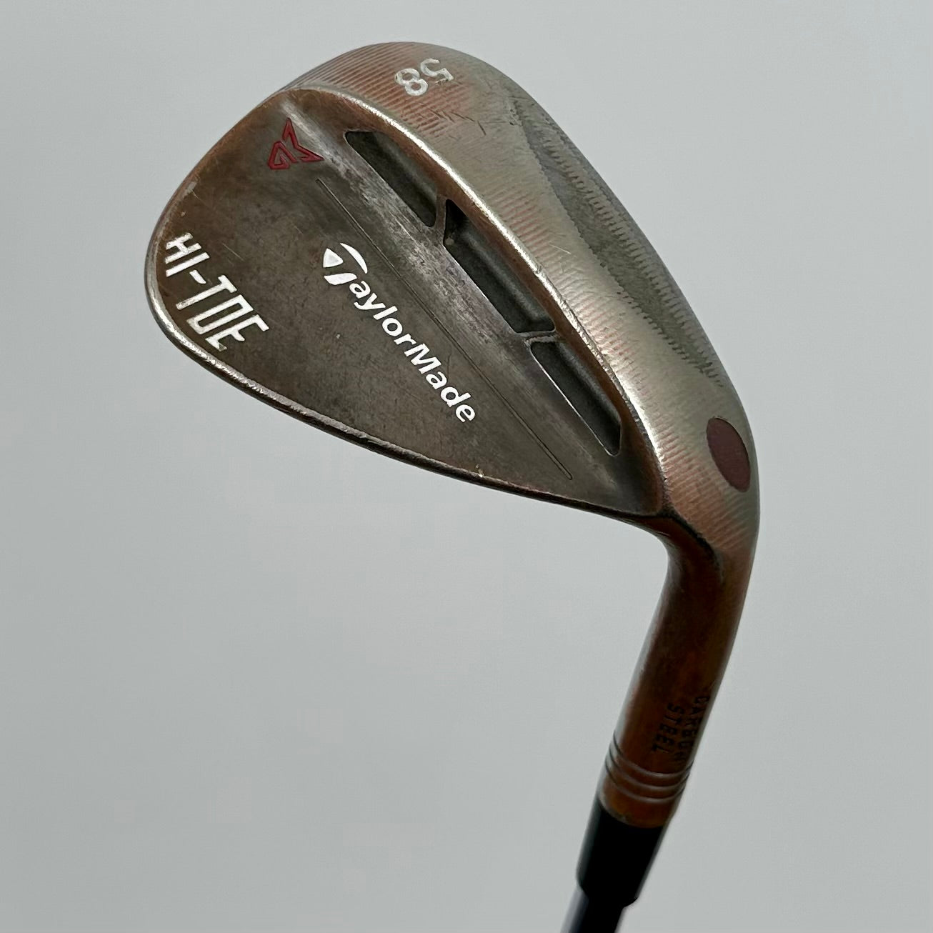 TaylorMade Hi-Toe Milled Grind Copper 58° / Wedge-flex / KBS Hi-Rev 2.0 115
