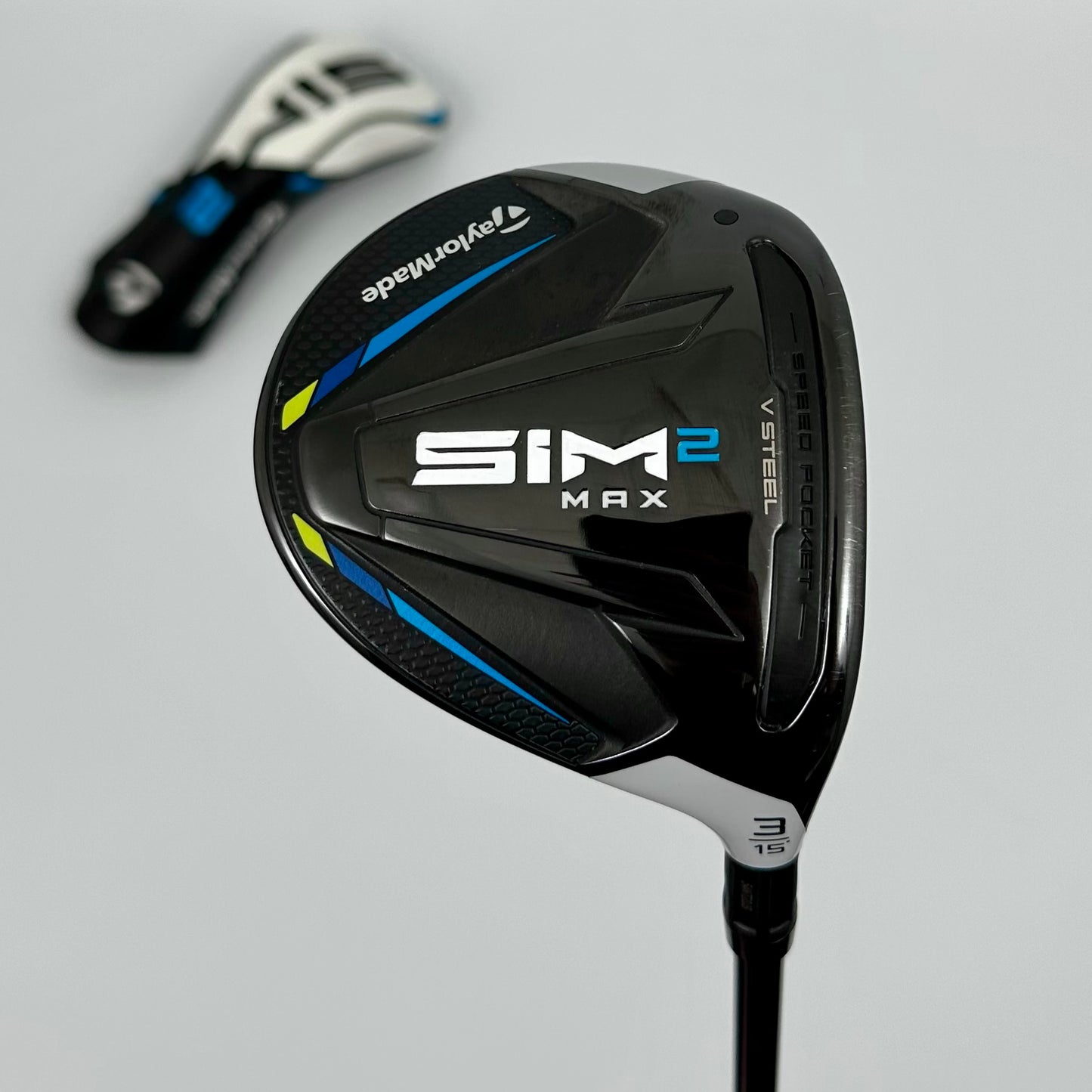 TaylorMade SIM2 Max FW3 15° / Stiff / Fujikura Ventus Blue FW 6-S