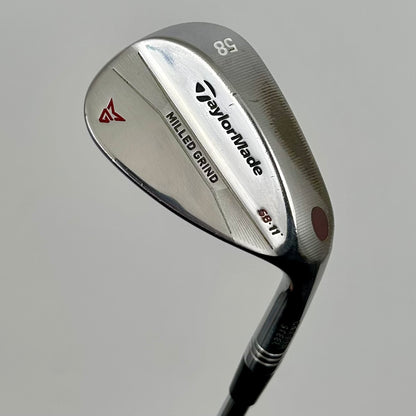TaylorMade Milled Grind 58° / Wedge-flex / TT Dynamic Gold Wedge