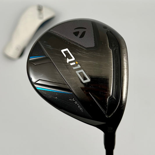 TaylorMade Qi10 FW3 15° / Stiff  / Fujikura Ventus TR Blue FW 6-S