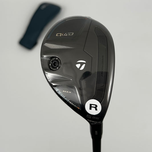 TaylorMade Qi4D Max Rescue Hybrid 5 26° / Regular / KBS Reax Black 50 R