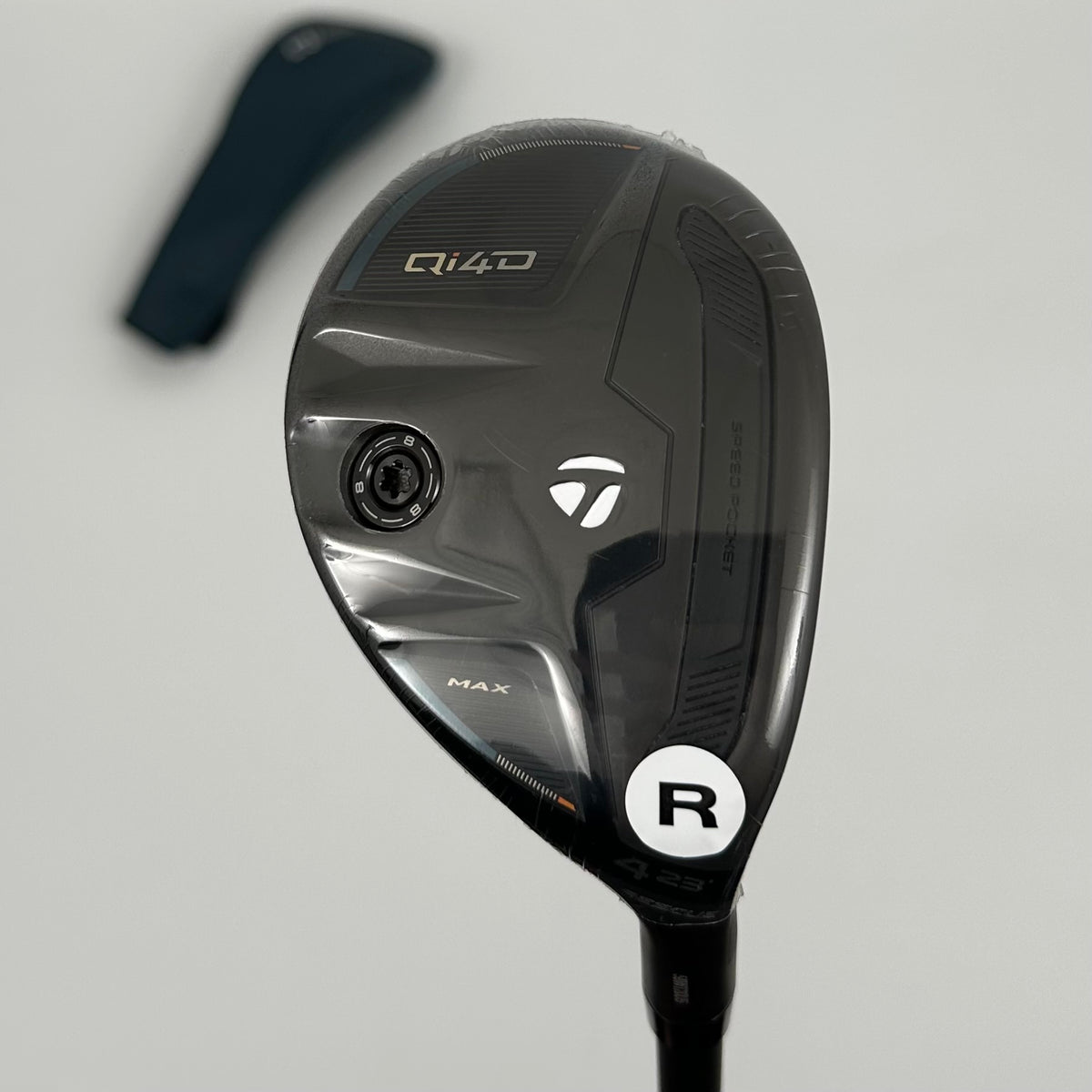 TaylorMade Qi4D Max Rescue Hybrid 4 23° / Regular / KBS Reax Black 50 R