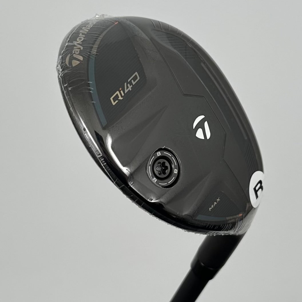 TaylorMade Qi4D Max Rescue Hybrid 4 23° / Regular / KBS Reax Black 50 R