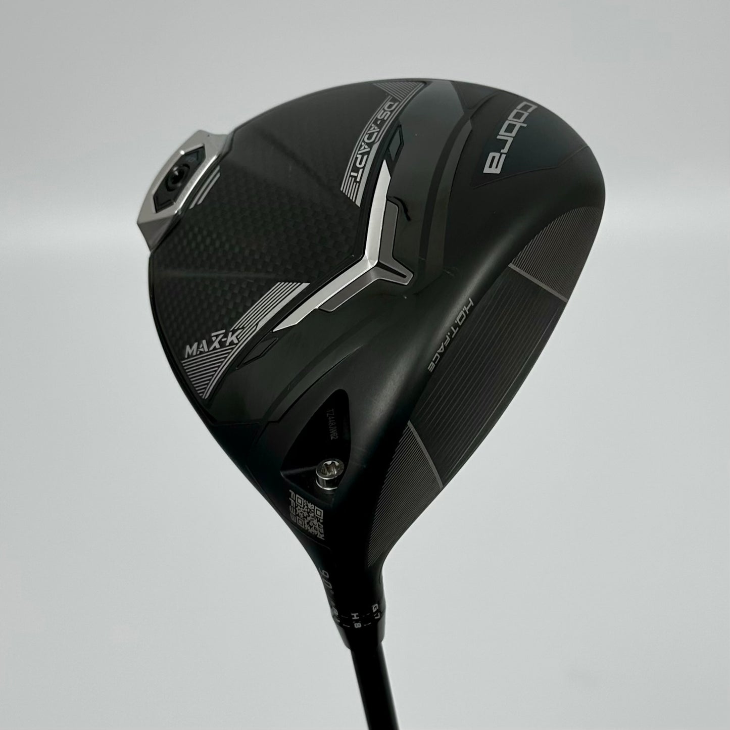 Cobra DS-Adapt Max-K Driver 9° / X-Stiff / Hzrdus Blackout Limited 6.5 60g
