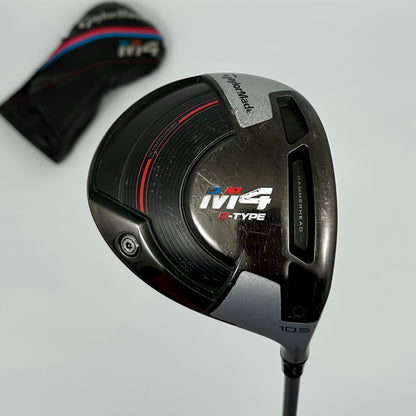 TaylorMade M4 D-Type Driver 10,5° / Stiff / Matrix Ozik White Tie MFS X5 55 S