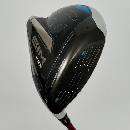 TaylorMade SIM Max Driver 9° / Regular / Fujikura Ventus Red 5-R