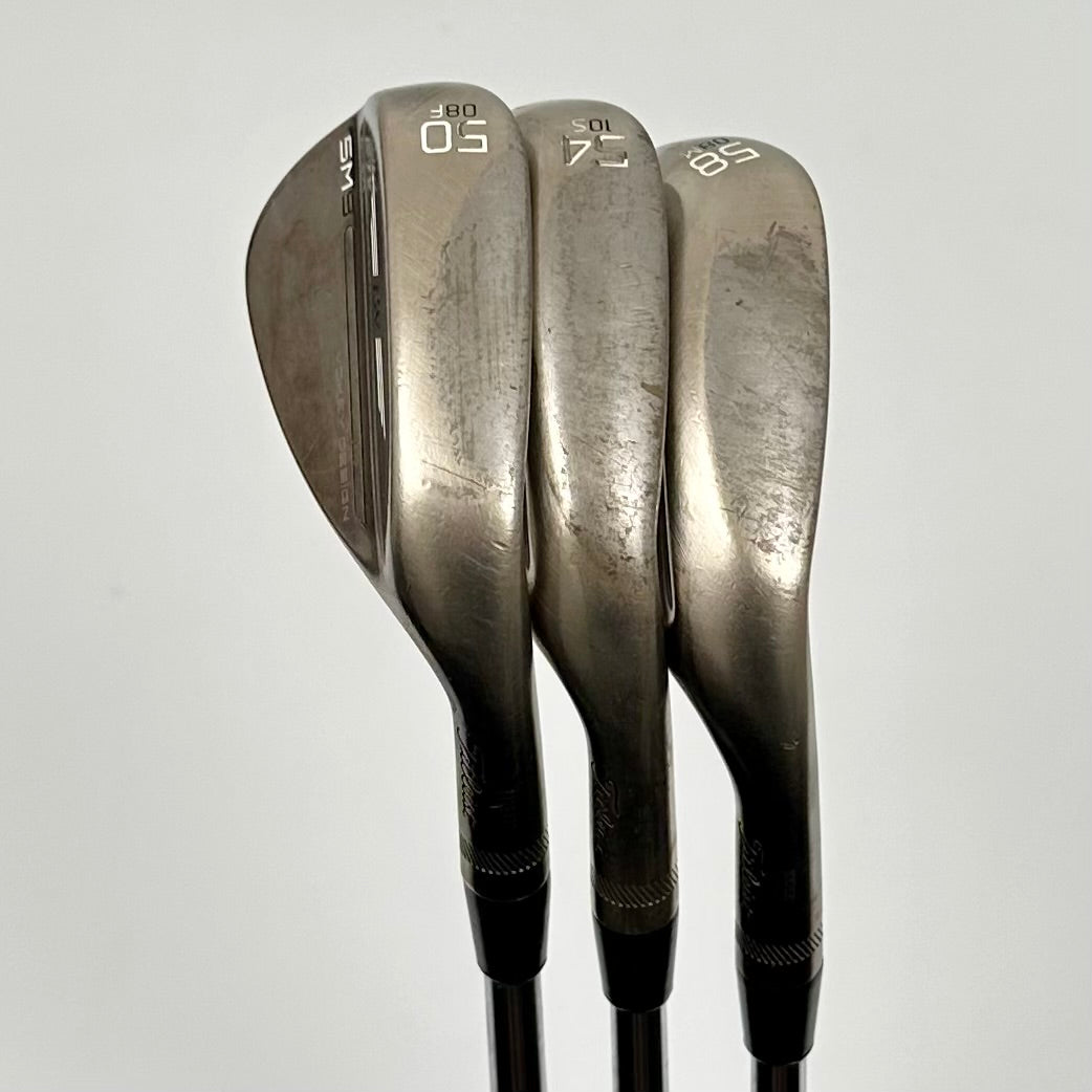 Titleist Vokey SM9 Brushed Steel 50-54-58 / Wedge-flex