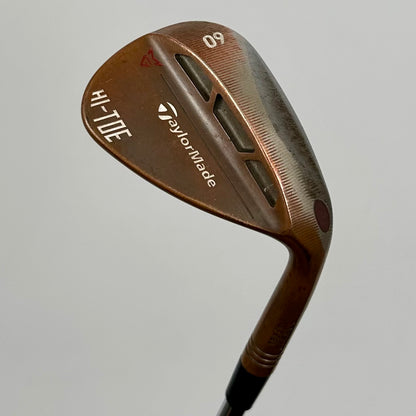TaylorMade Hi-Toe Milled Grind Copper 60° / Wedge-flex / KBS Hi-Rev 2.0 115