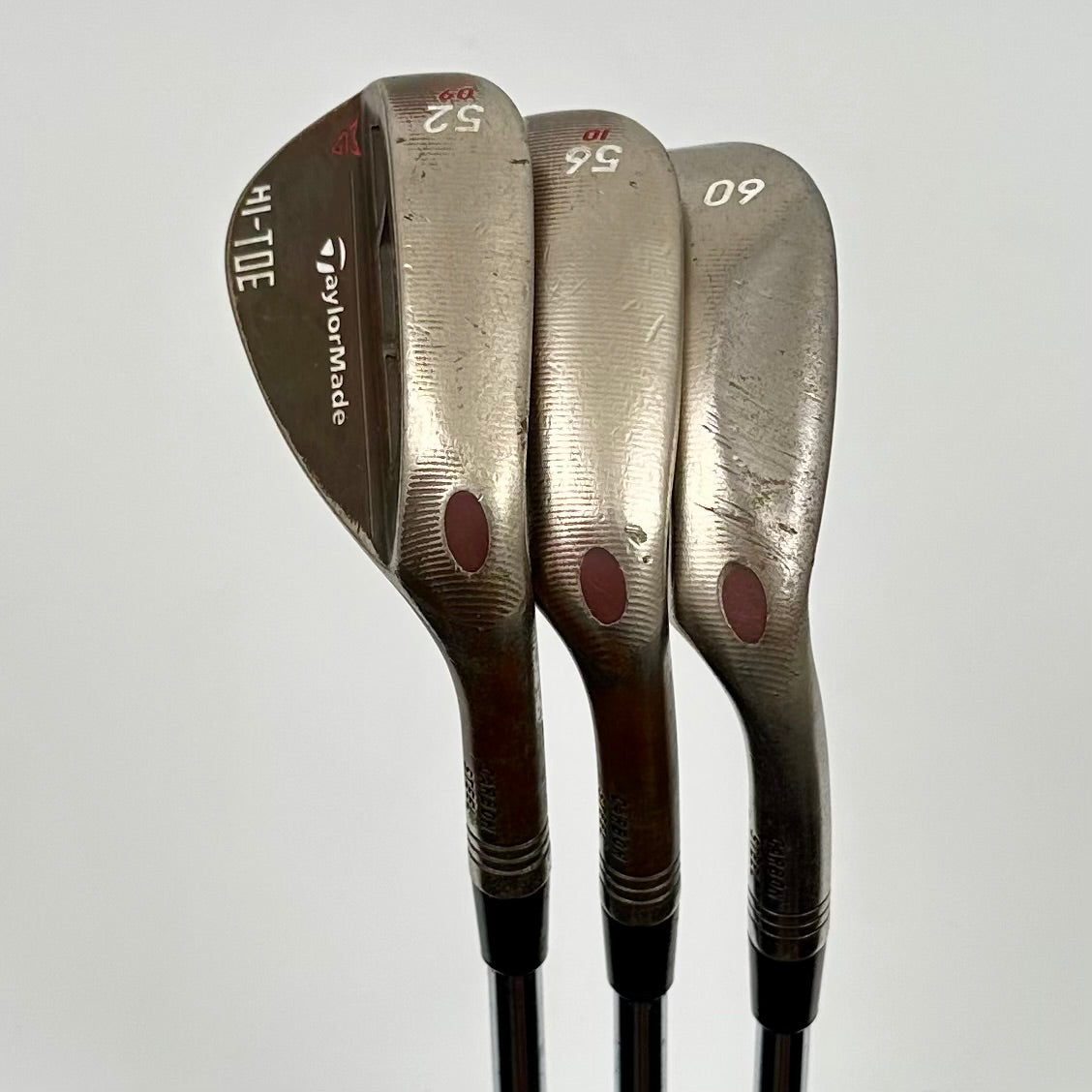 TaylorMade MG Hi-Toe Copper 52-56-60 / Wedge-flex / KBS Hi-Rev 2.0 115