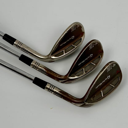 TaylorMade MG Hi-Toe Copper 52-56-60 / Wedge-flex / KBS Hi-Rev 2.0 115