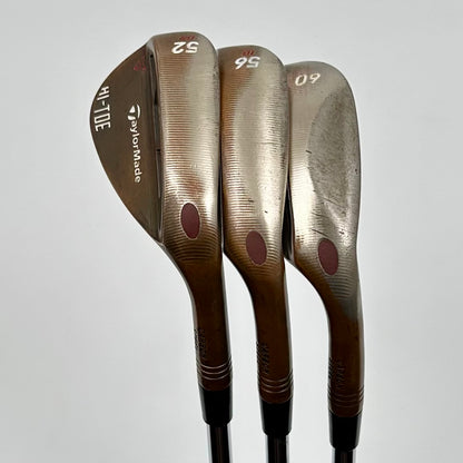 TaylorMade MG Hi-Toe Copper 52-56-60 / Wedge-flex / KBS Hi-Rev 2.0 115