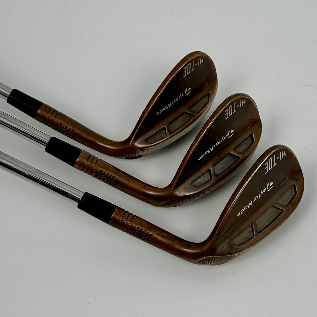 TaylorMade MG Hi-Toe Copper 52-56-60 / Wedge-flex / KBS Hi-Rev 2.0 115