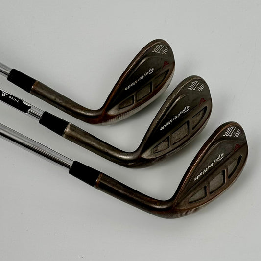 TaylorMade MG Hi-Toe Copper 52-56-60 / Wedge-flex / KBS Hi-Rev 2.0 115