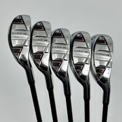 Cobra T-Rail Hybrid Irons 7-GW / Senior / Cobra Ultralite 45 Lite