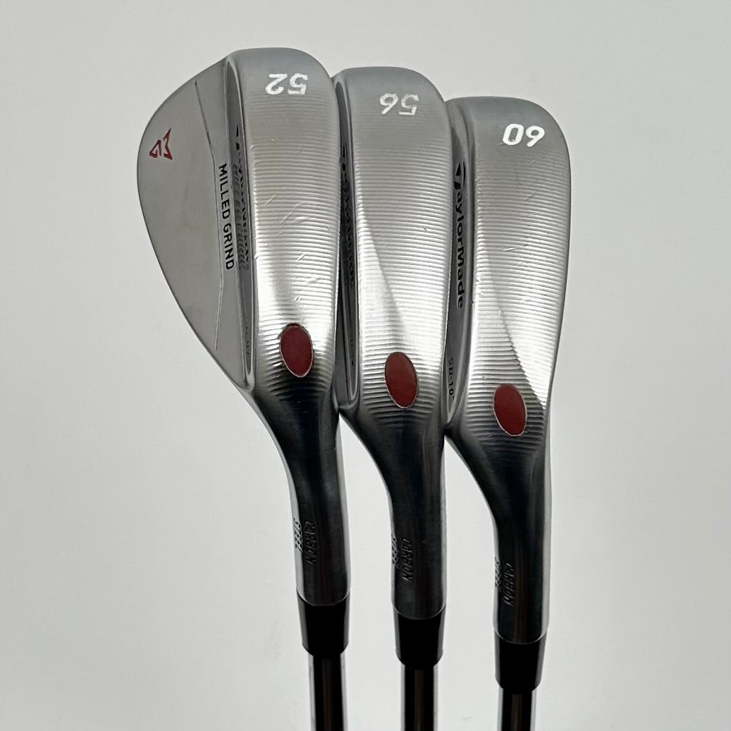 TaylorMade Milled Grind 52-56-60 / Wedge-flex / TT Dynamic Gold Wedge