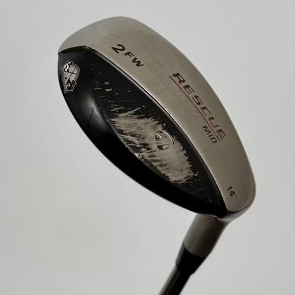 TaylorMade Rescue Mid Hybrid 2 14° / Stiff / Fujikura Pro 90 S